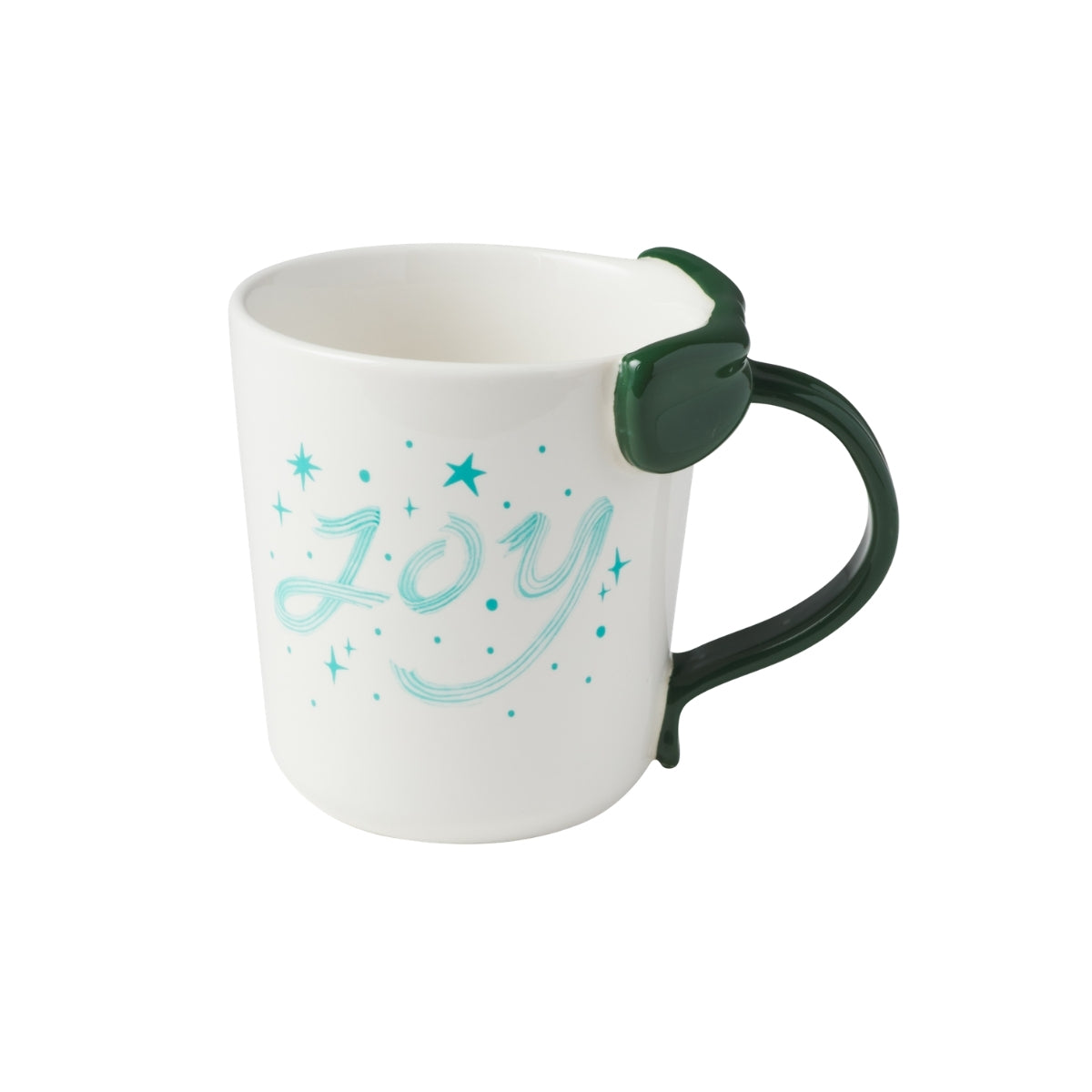 Maxwell & Williams Fa la la Bow Mug 420ML Green Gift Boxed