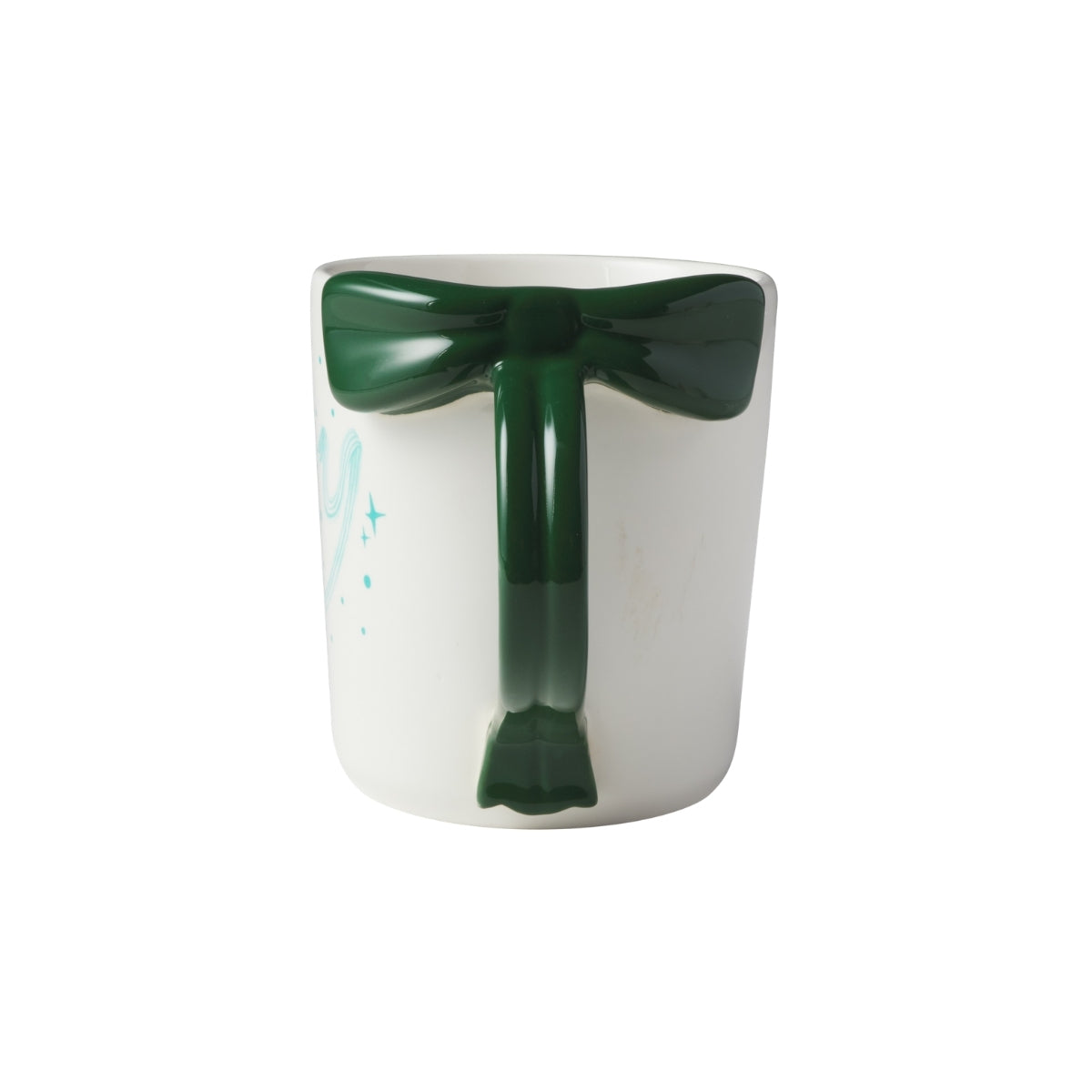 Maxwell & Williams Fa la la Bow Mug 420ML Green Gift Boxed