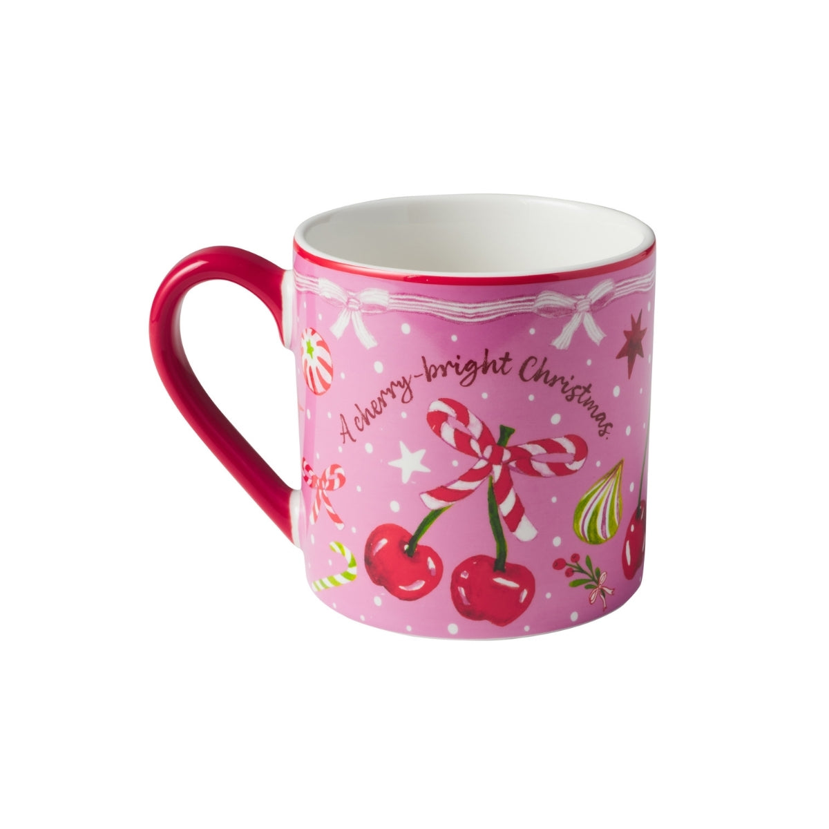 Maxwell & Williams Fa la la Mug 430ML Set of 2 Assorted Pink & Blue Gift Boxed