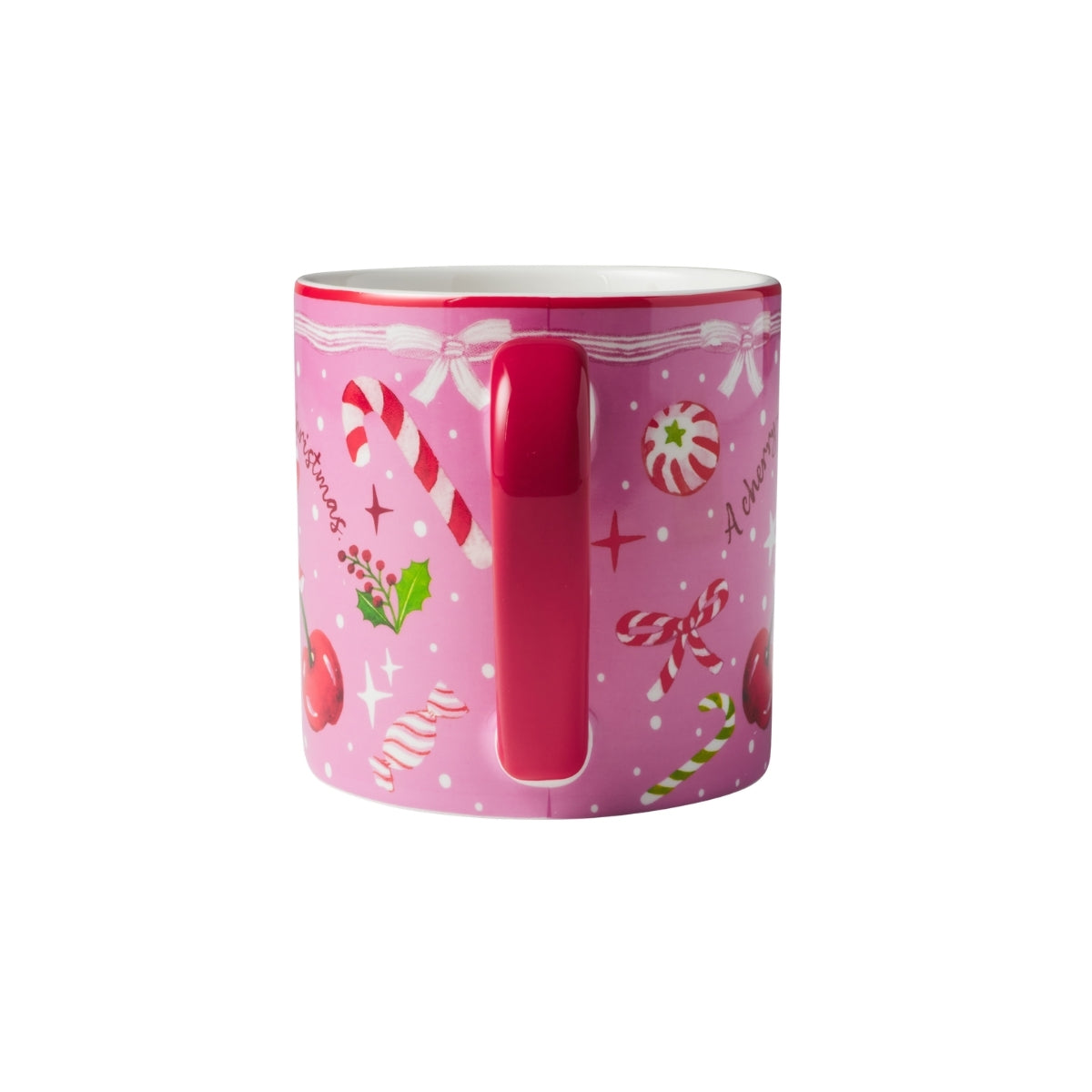 Maxwell & Williams Fa la la Mug 430ML Set of 2 Assorted Pink & Blue Gift Boxed