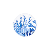 Blue Coral Ceramic Round Coaster 10cm Coral Garden