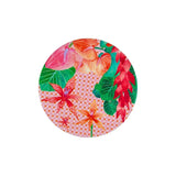 Teas and Cs Tropicana Ceramic Round Coaster 10cm Pink Lily