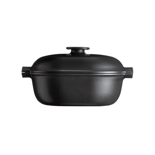 Delight Round Casserole 4 Litre Graphite