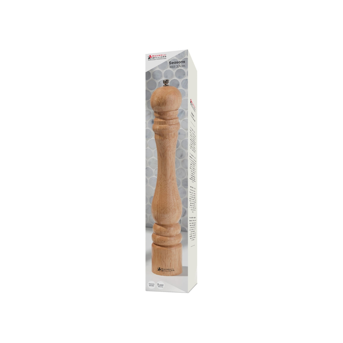 Maxwell & Williams Seasons Mill 37cm Natural Gift Boxed