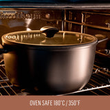 Essteele Per Salute 28cm / 7.7 L Covered Casserole  featuring oven safe to 180C / 350F