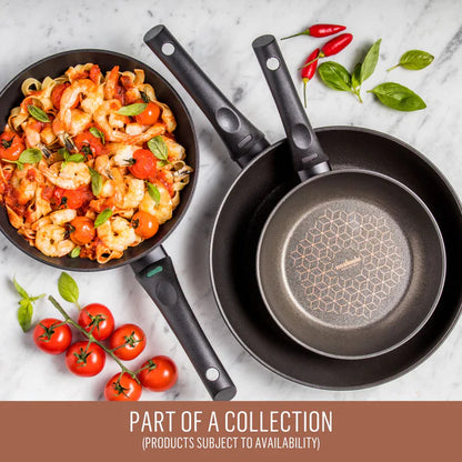 Essteele per Salute 5 piece Cookware set featuring part of the collection 