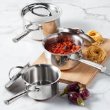 Essteele Per Vita 18cm / 2.8 L saucepan featuring fig tomato and pasta 