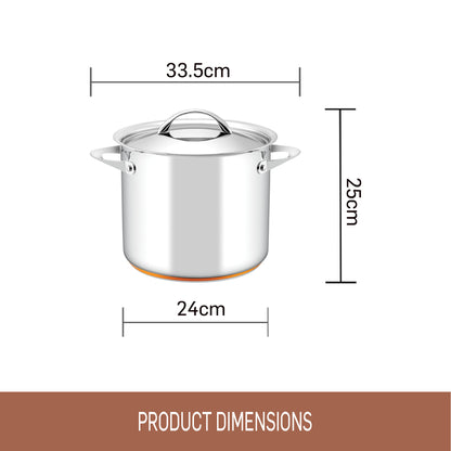 Essteele Per Vita 24cm / 9 L Stockpot Dimensions