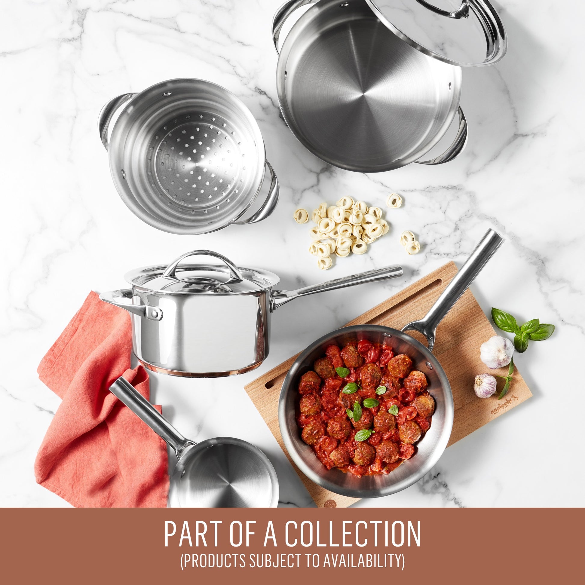 Essteele Per Vita 3 piece set - picture featuring part of the collection 