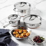 Essteele Per Vita 4 piece set  - picture featuring set with chicken and olives 