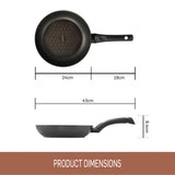 Per Salute Open French Skillet - 24cm