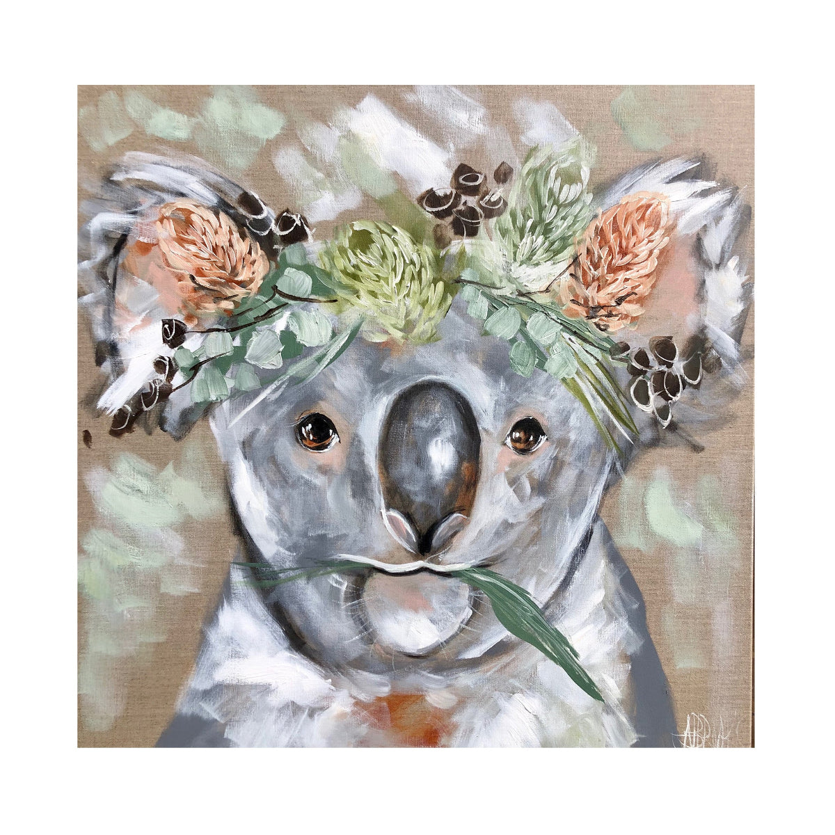 Forget Me Not Kola Set 11x11cm Set of 4 Coasters