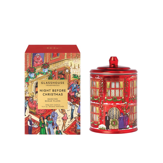 Glasshouse Fragrances 380g Candle - Christmas - Night Before Christmas - 2026