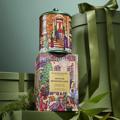 Glasshouse Fragrances 380g Candle - Christmas - Winter Wonderland - 2026