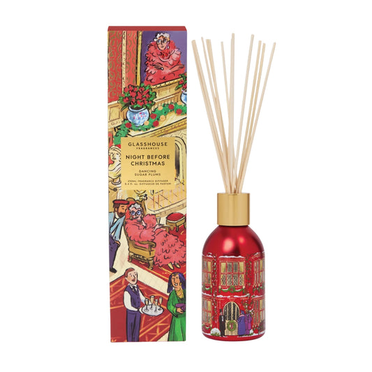 Glasshouse Fragrances 250ml Diffuser - Night Before Christmas - 2026