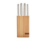 Furi 5 piece Acacia Knife Block