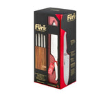 Furi 5 piece Acacia Knife Block