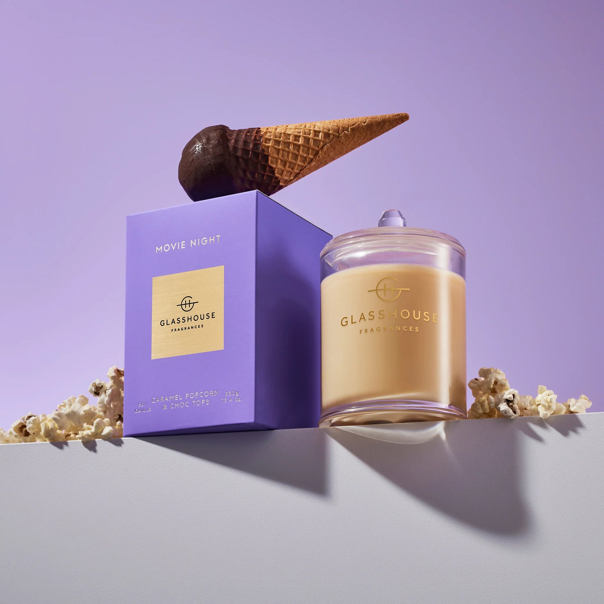 Glasshouse Movie Night 380g Candle
