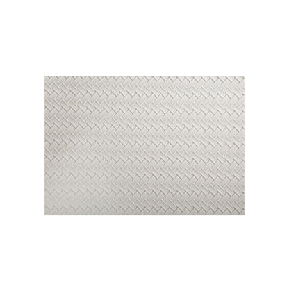 Maxwell & Williams Table Accents Leather Look Placemat 43x30cm - Ivory Plait