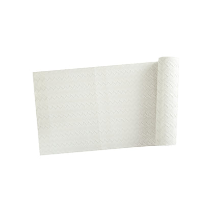 Maxwell & Williams Table Accents Leather Look Runner 30x150cm - Ivory Plait