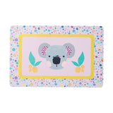 Kasey Rainbow Critters Placemat Reversible Pink