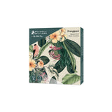 The Blck Pen Frangipani Cork Back Coaster 10.5cm Set of 4 Gift Boxed