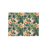 The Blck Pen Frangipani Cork Back Placemat 34x26.5cm Set of 4 Gift Boxed