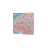 Lou Martin Uplift Cork Back Coaster 10.5cm Set of 4 Gift Boxed