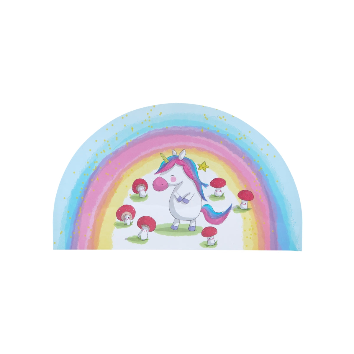 Jedda Robaard Magical Tales Placemat Unicorn Semi Circle 28x47.5cm