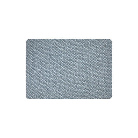 Table Accents Textured Placemat 43x30cm Dusty Blue