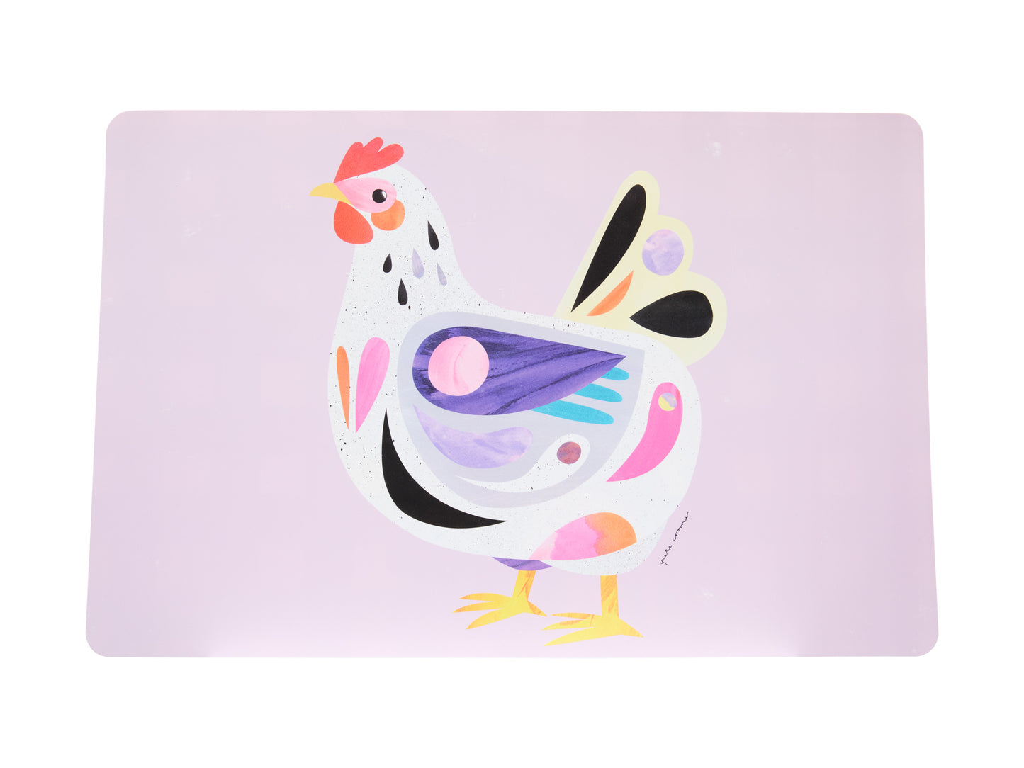 Pete Cromer Barn Friends Placemat Reversible 43x28cm Set of 4 Assorted