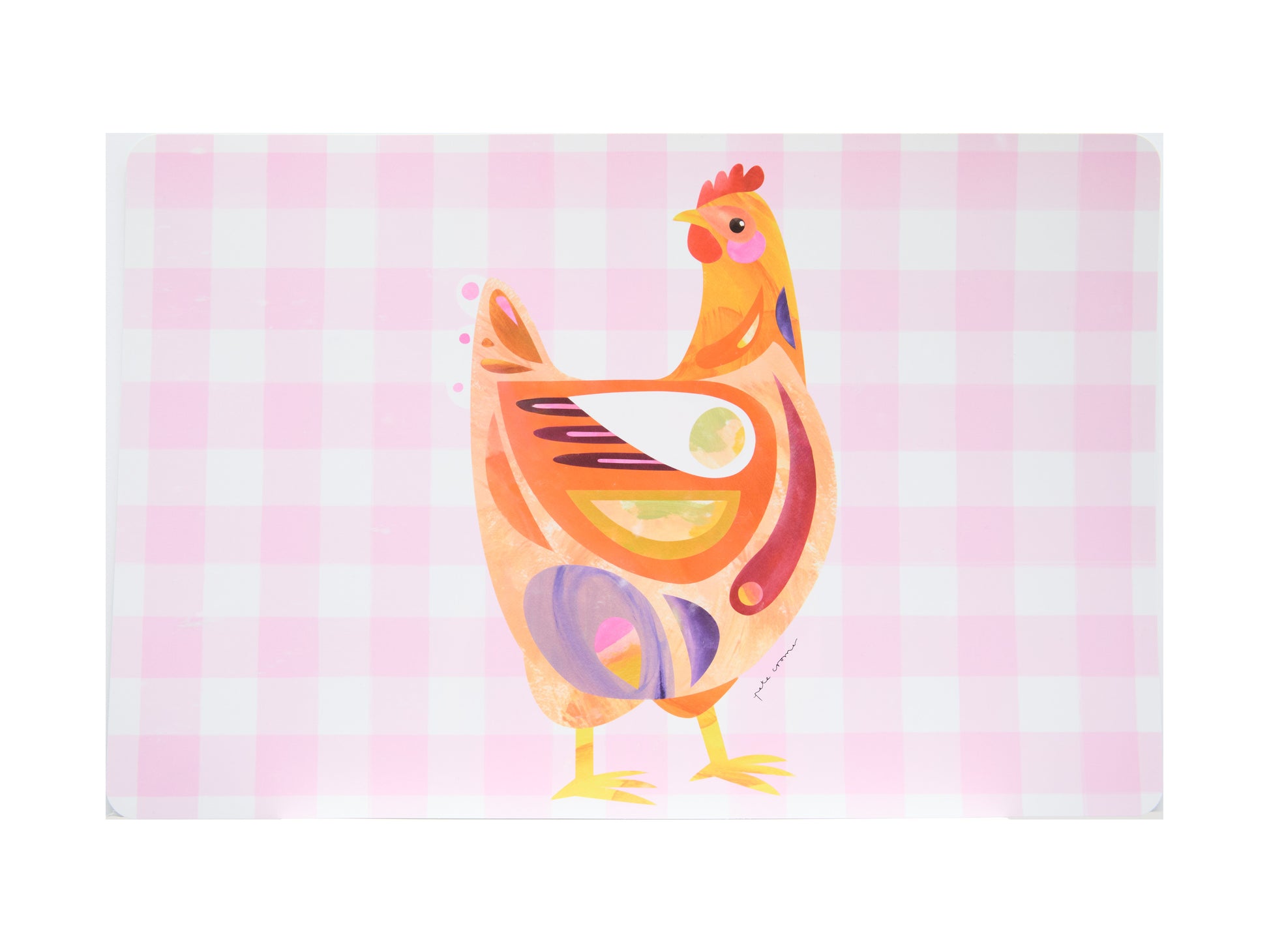 Pete Cromer Barn Friends Placemat Reversible 43x28cm Set of 4 Assorted