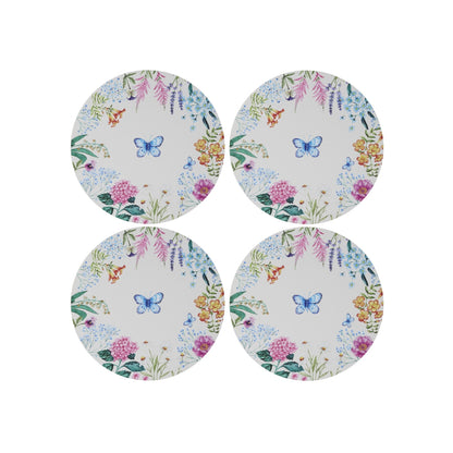 Maxwell & Williams Botanica Round Cork Back Placemat 32cm Set of 4 Gift Boxed