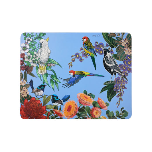 Maxwell & Williams Eloise Short Native Grace Cork Back Placemat 34x26.5cm Set of 4 Gift Boxed