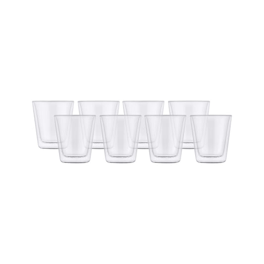 Blend Double Wall Conical Cup 200ml Set of 8 Gift Boxed