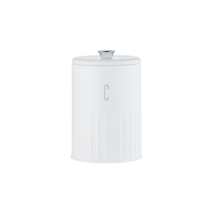 Astor Coffee Canister 11x17cm 1.35L White