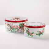 MW Festive Flora Side By Side Cake Tins Lifestyle