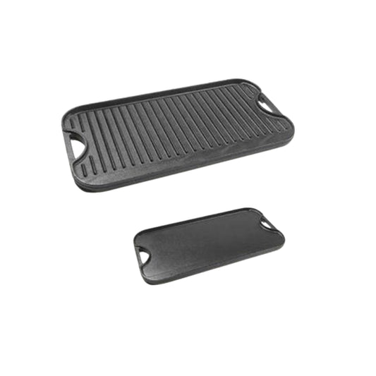 Classica Pre-Seasoned Cast Iron Reversible Grill - 51.5 x 26.5cm