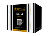 Teas and Cs Regency Straight Mug 380ML Black Gift Boxed