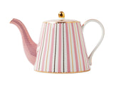 Teas and Cs Regency Teapot With Infuser 1lt Pink Gift Boxed