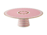 Teas and Cs Regency Footed Cake Stand 28cm Pink Gift Boxed