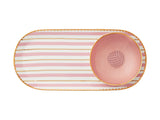 Teas and Cs Regency Platter & Dish Set Pink Gift Boxed