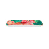 Teas and Cs Tropicana Rectangular Platter 25.5x11.5cm Pink Gift Boxed