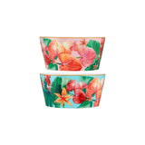 Teas and Cs Tropicana Bowl 12x6cm Set of 2 Gift Boxed