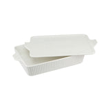 MW Speckle Rectangle Baker with Tray Lid 33cm Lid Off