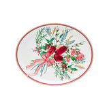 MW Festive Flora Oval Platter 38cm x 30cm