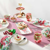 MW Festive Flora Lifestyle Shot of Tableware Spread