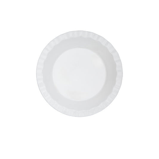 Blooms Fluted Pie Dish 21.5x4cm Blue Gift Boxed