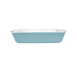 Blooms Rectangular Baker 32x22x6.5cm Blue Gift Boxed