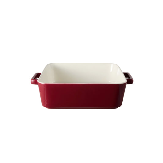 Maxwell & Williams Epicurious Square Baker 24x7.5cm Bordeaux Gift Boxed
